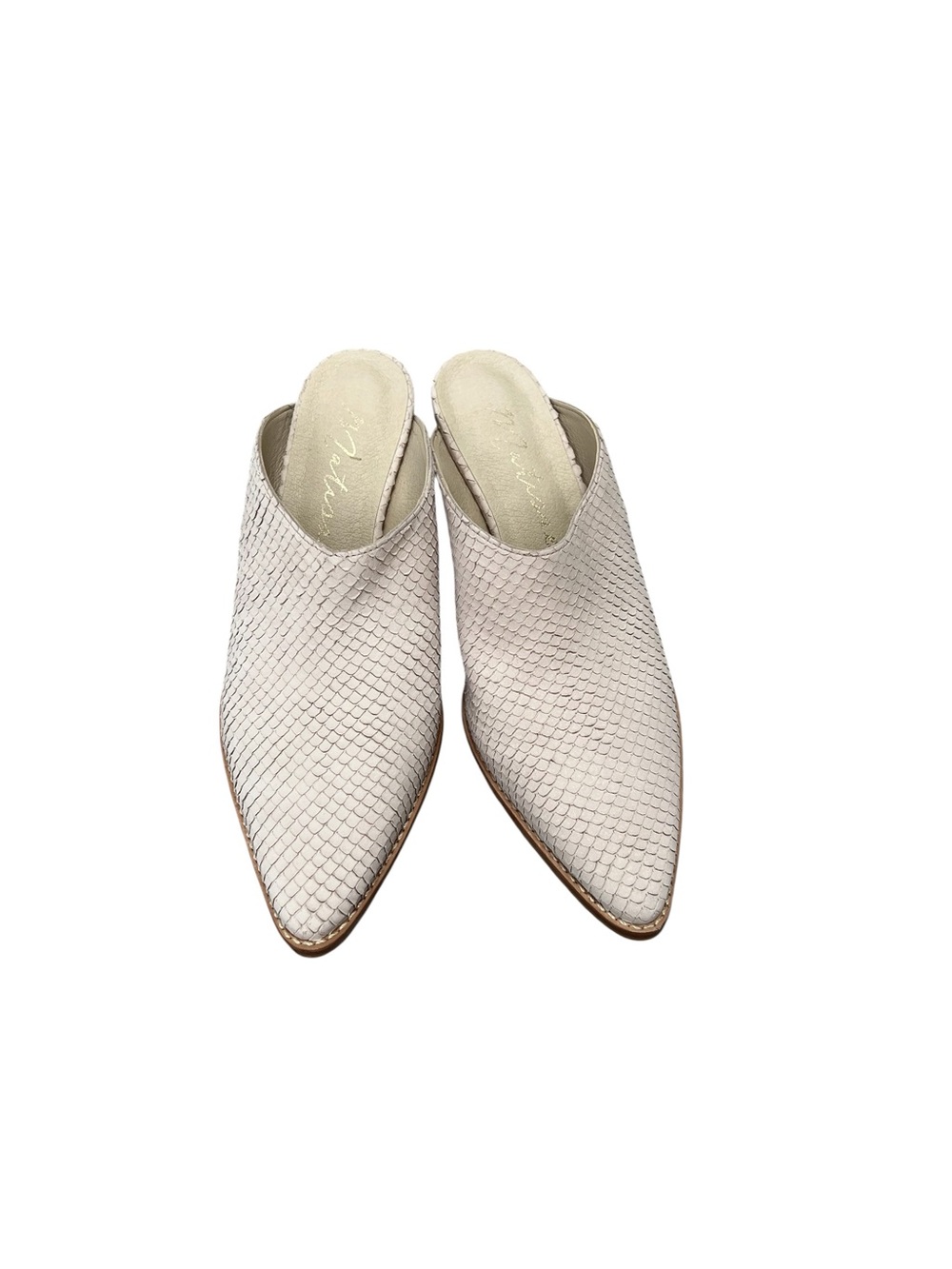 MATISSE CAMMY POINTED TOE MULE in blush snake size 6.5 Women’s - Picture 3 of 10